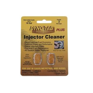قرص انژکتور شوی و مکمل سوخت داینوتب مدل cleaner بسته 2 عددی